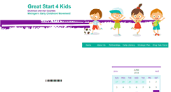 Desktop Screenshot of greatstart4kids.org