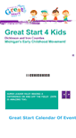 Mobile Screenshot of greatstart4kids.org